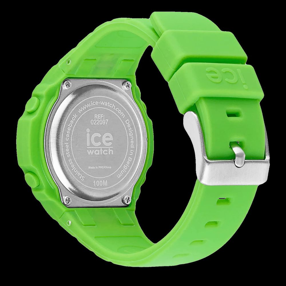 Bicolor Synthetic Digital Watch