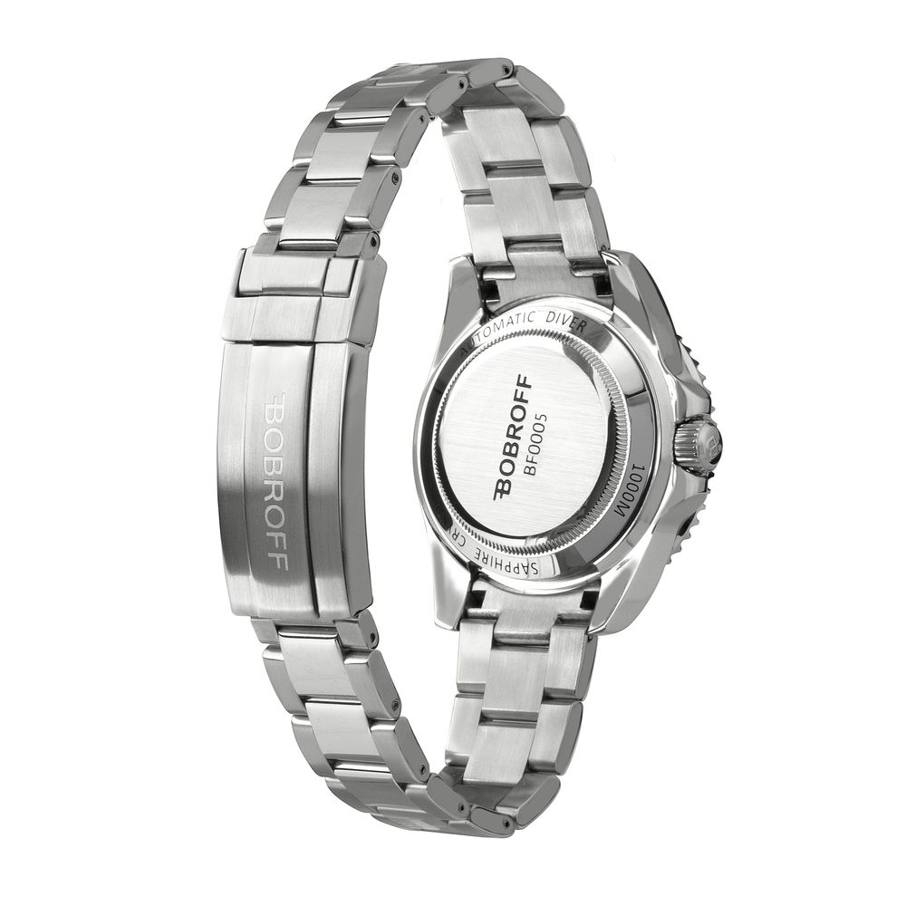 Silver Stainless Steel Sport Watch