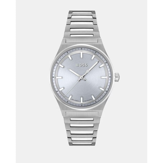 Silver Stainless Steel Dress Watch